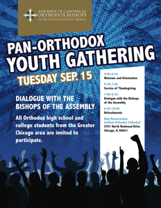 UPDATED Chicago area youth invited to participate in dialogue with Assembly of Bishops September 15