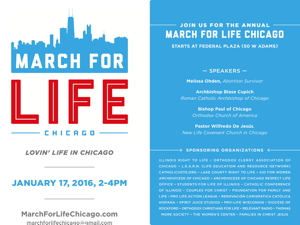 Bishop Paul to offer opening prayer remarks at January 17 Chicago March for Life