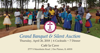 IOCC to hold Chicago area Grand Banquet Silent Auction April 26
