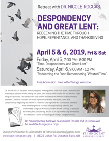 St Innocent Church Olmsted Falls OH to sponsor lenten retreat April 5 to 6