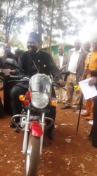 Mission accomplished Kenyan clergy receive motorcycles as a result of the Midwest faithfuls tremendous generosity