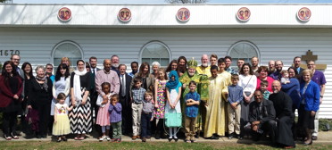Bishop Paul installs new pastor at Holy Apostles Church Normal IL