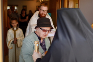 Bishop Paul visits Holy Resurrection Mission Fargo ND