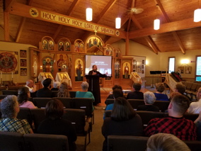 St Innocent Church Olmsted Falls OH hosts retreat with Fr Barnabas Powell
