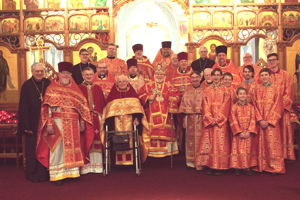 Bishop Paul awards Order of St John of Chicago to Frs John Mason and Vladimir Lecko