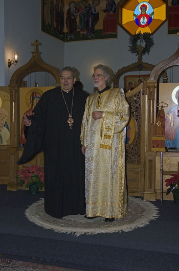 10. Fr. Dn. Timothy with Father Joseph Tzougros of Assumptio