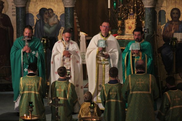 Fr. John, Fr. Paul, Fr. Andrew, Fr. Dimitrie